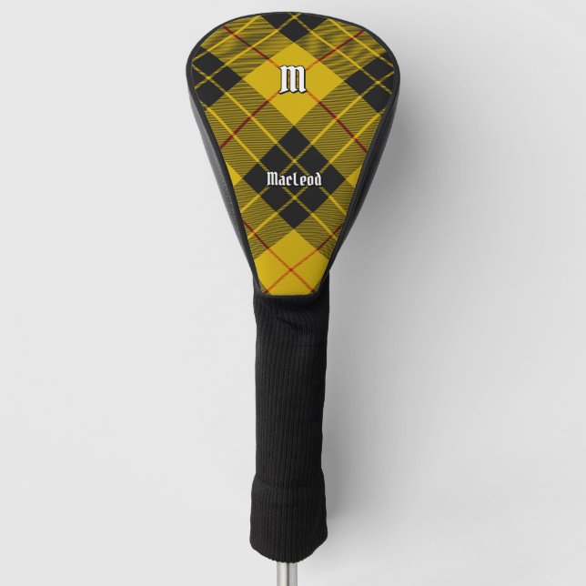Clan Macleod of Lewis Tartan Golf Head Cover (Front)