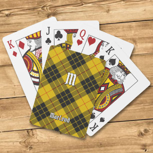 Clan Macleod of Lewis Tartan Playing Cards