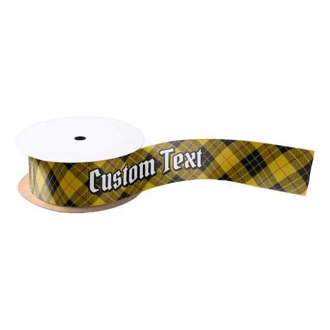 Clan Macleod of Lewis Tartan Satin Ribbon (Spool)