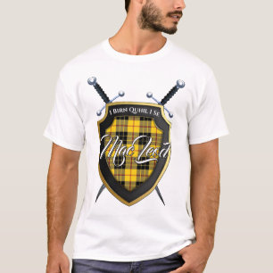 Clan MacLeod of Lewis Tartan Scottish Shield T-Shirt