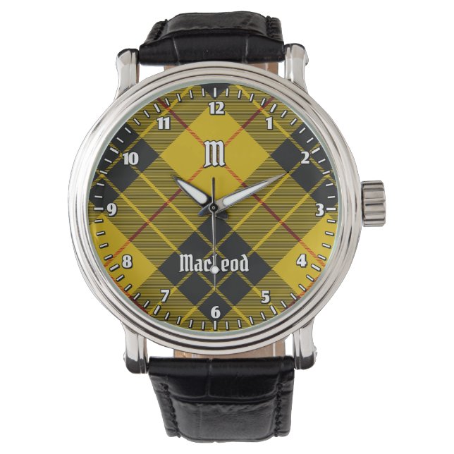 Clan Macleod of Lewis Tartan Watch (Front)