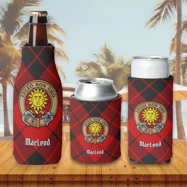 Clan MacLeod of Raasay Crest Bottle Cooler (Creator Uploaded)