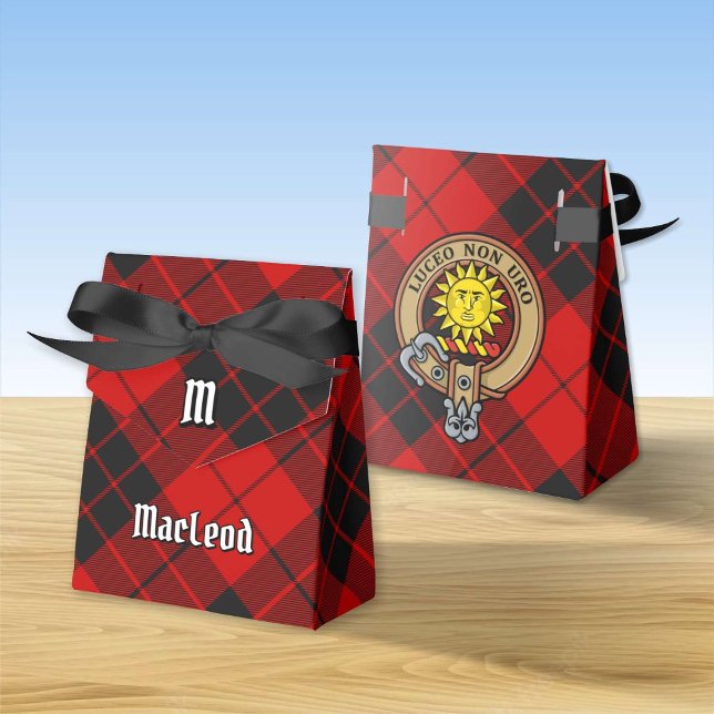 Clan MacLeod of Raasay Crest Favour Box (Creator Uploaded)