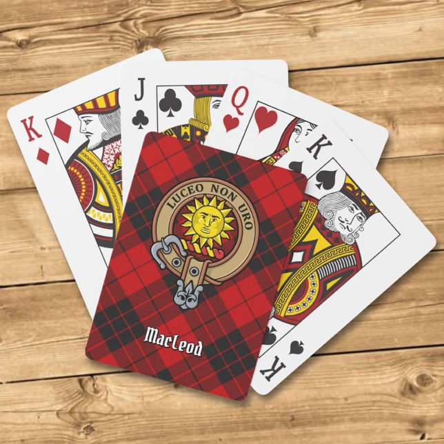 Clan MacLeod of Raasay Crest Playing Cards (Creator Uploaded)