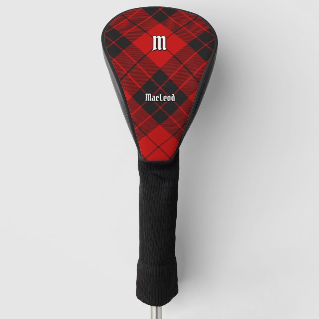 Clan Macleod of Raasay Tartan Golf Head Cover (Front)