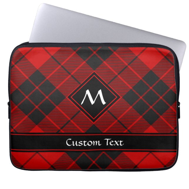 Clan Macleod of Raasay Tartan Laptop Sleeve (Front)