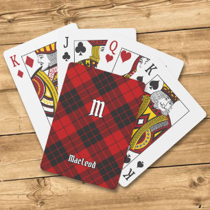 Clan Macleod of Raasay Tartan Playing Cards