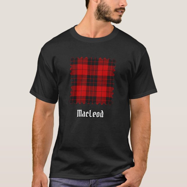 Clan Macleod of Raasay Tartan T-Shirt (Front)