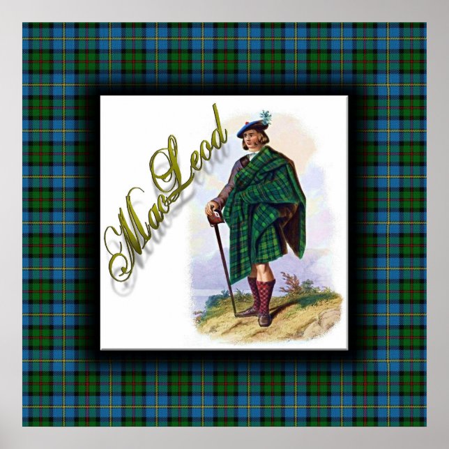 Clan MacLeod Scottish Dream Poster (Front)