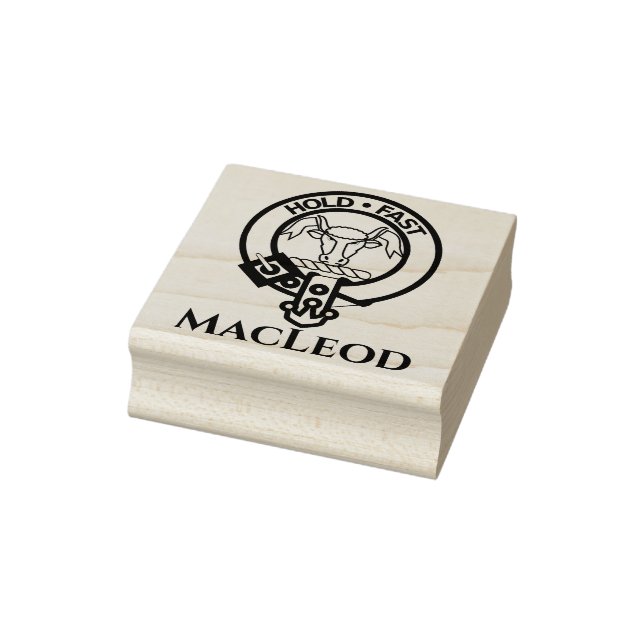 Clan MacLeod Scottish Inkstamp Rubber Stamp (Stamp)