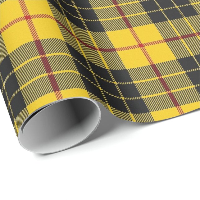 Clan MacLeod Scottish Tartan Wrapping Paper (Roll Corner)