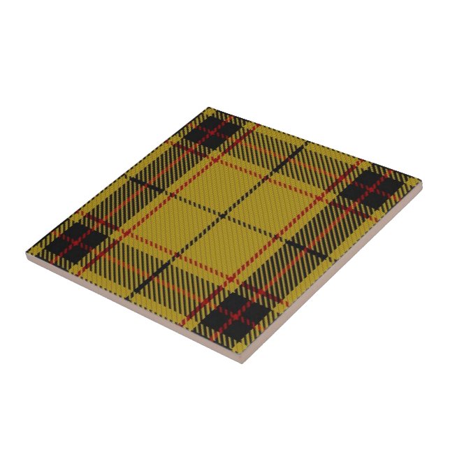 Clan MacLeod Snuffbox Tartan  Tile (Side)