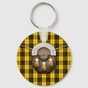 Clan MacLeod Tartan And Sporran Key Ring