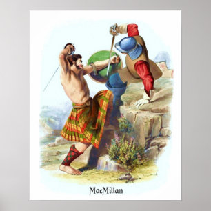 Clan MacMillan by R. R. McIan Poster