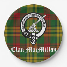 Clan MacMillan Crest Badge and Tartan