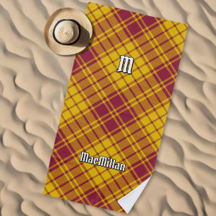 Clan MacMillan Dress Tartan Beach Towel