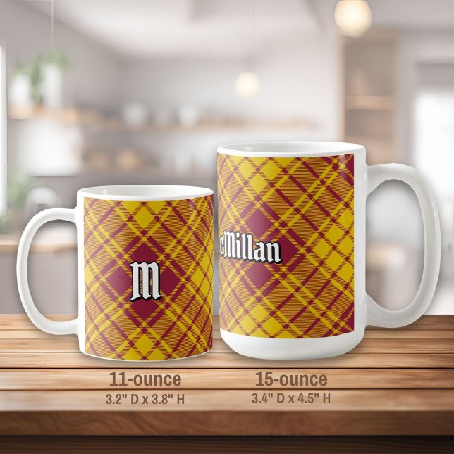 Clan MacMillan Dress Tartan Coffee Mug (Creator Uploaded)
