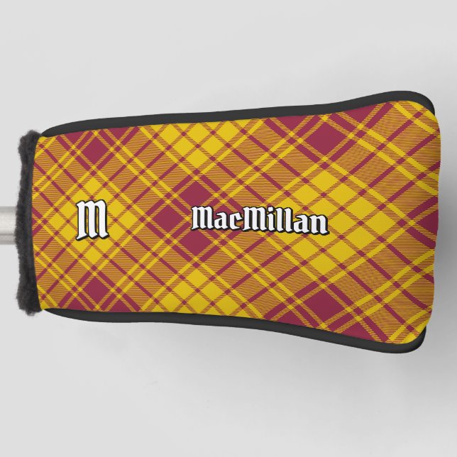 Clan MacMillan Dress Tartan Golf Head Cover (Front)