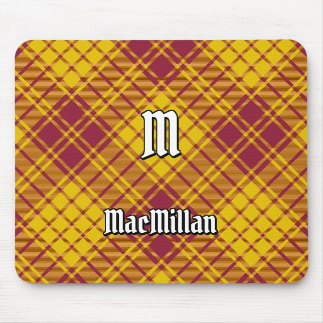 Clan MacMillan Dress Tartan Mouse Mat (Front)