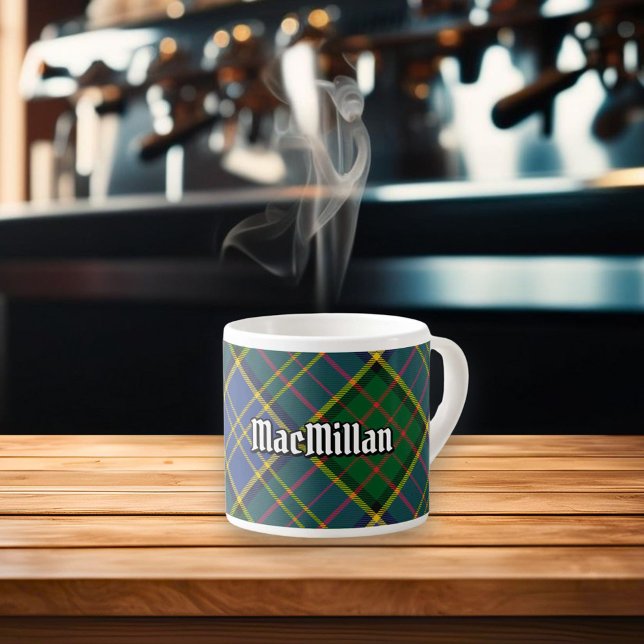 Clan MacMillan Hunting Tartan Espresso Cup (Creator Uploaded)