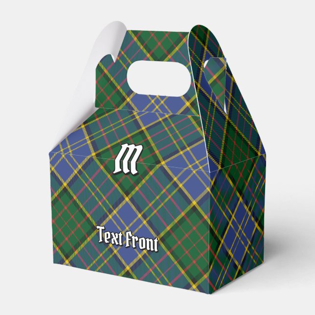 Clan MacMillan Hunting Tartan Favour Box (Front Side)