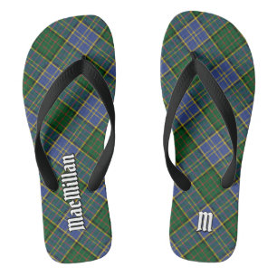 Clan MacMillan Hunting Tartan Flip Flops