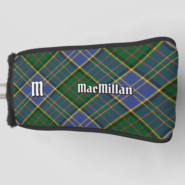 Clan MacMillan Hunting Tartan Golf Head Cover (Front)