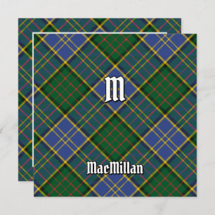 Clan MacMillan Hunting Tartan Invitation