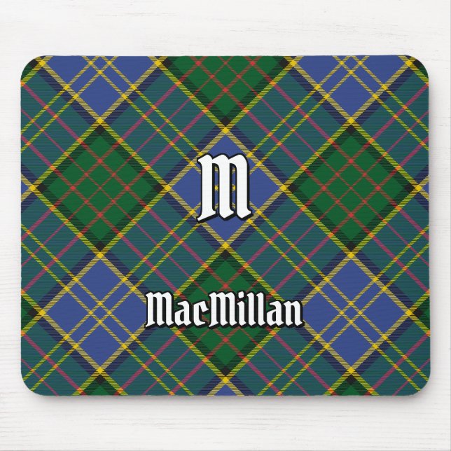 Clan MacMillan Hunting Tartan Mouse Mat (Front)