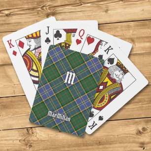Clan MacMillan Hunting Tartan Playing Cards