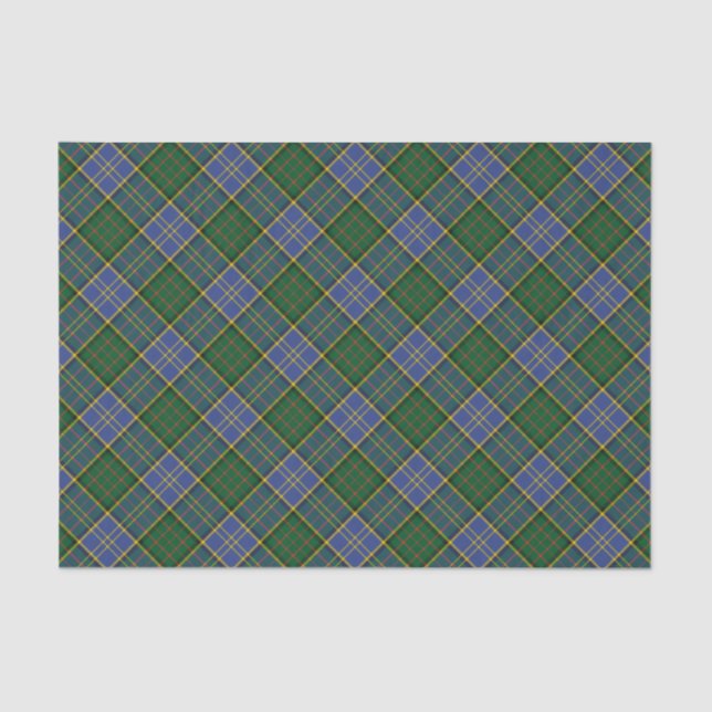 Clan MacMillan Hunting Tartan Tissue Paper (Front)