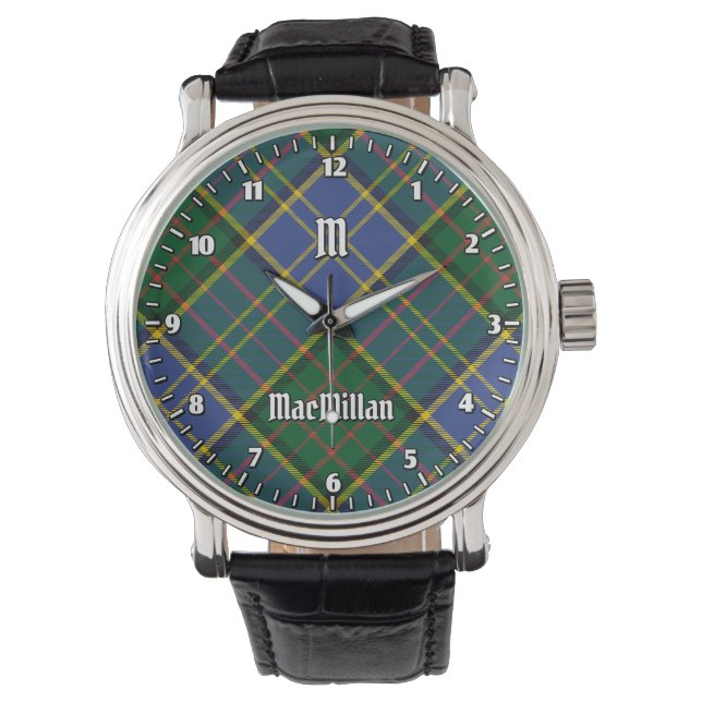 Clan MacMillan Hunting Tartan Watch (Front)