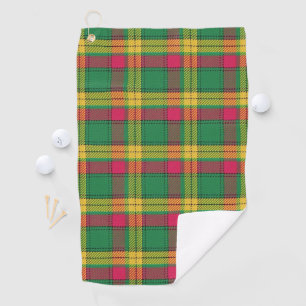 Clan MacMillan Scottish Tartan Golf Towel