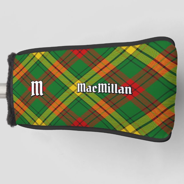 Clan MacMillan Tartan Golf Head Cover (Front)