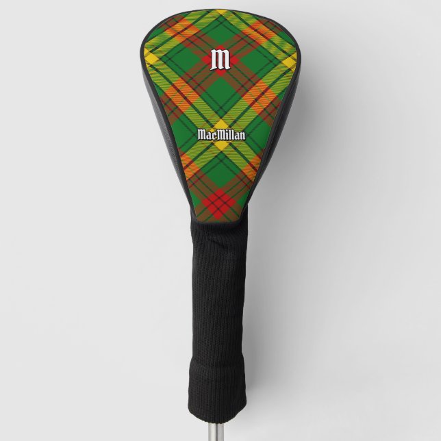 Clan MacMillan Tartan Golf Head Cover (Front)
