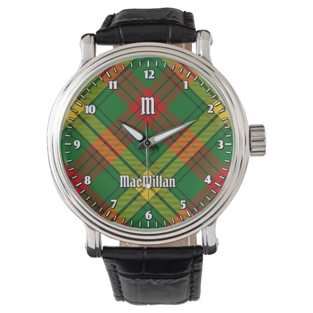 Clan MacMillan Tartan Watch (Front)