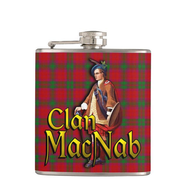 Clan MacNab Old Scotland Flask (Front)
