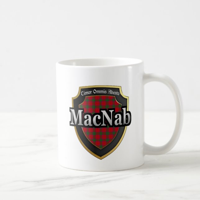 Clan MacNab Scottish Dynasty Tartan Mugs Cups (Right)