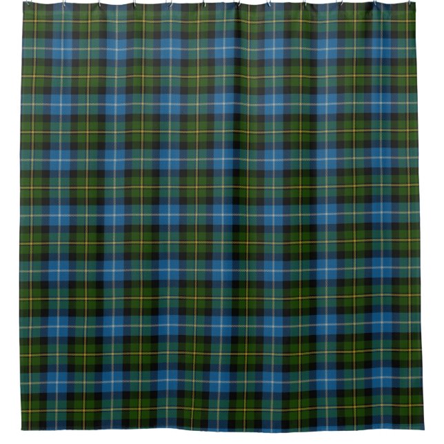 Clan MacNeil Scottish Heritage Tartan Shower Curtain (Front)