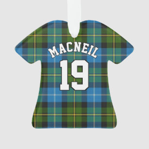 Clan MacNeil Tartan Christmas Jersey Ornament