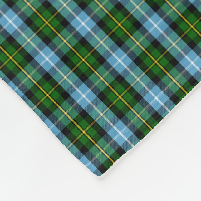 Clan MacNeil Tartan Fleece Blanket (Corner)