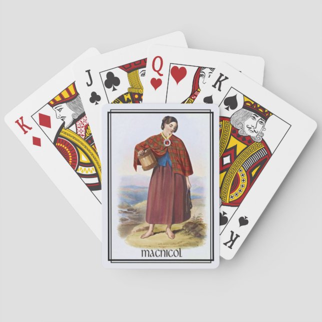 Clan MacNicol Classic Scotland Bicycle Deck Playing Cards (Back)