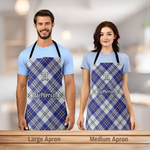 Clan MacPherson Blue Dress Tartan Apron