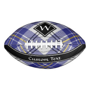 Clan MacPherson Blue Dress Tartan Football American Football