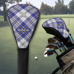 Clan MacPherson Blue Dress Tartan Golf Head Cover