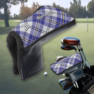 Clan MacPherson Blue Dress Tartan Golf Head Cover