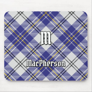 Clan MacPherson Blue Dress Tartan Mouse Pad