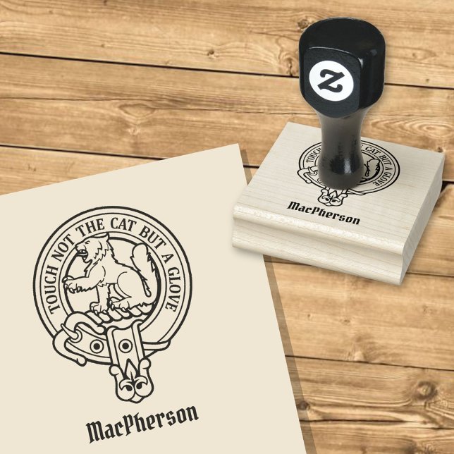 Clan MacPherson Crest Rubber Stamp (Creator Uploaded)
