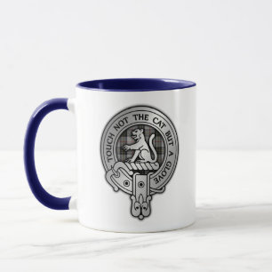 Clan MacPherson Crest & Tartan Mug
