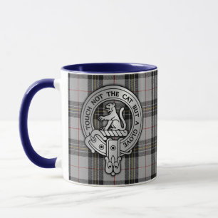Clan MacPherson Crest & Tartan Mug